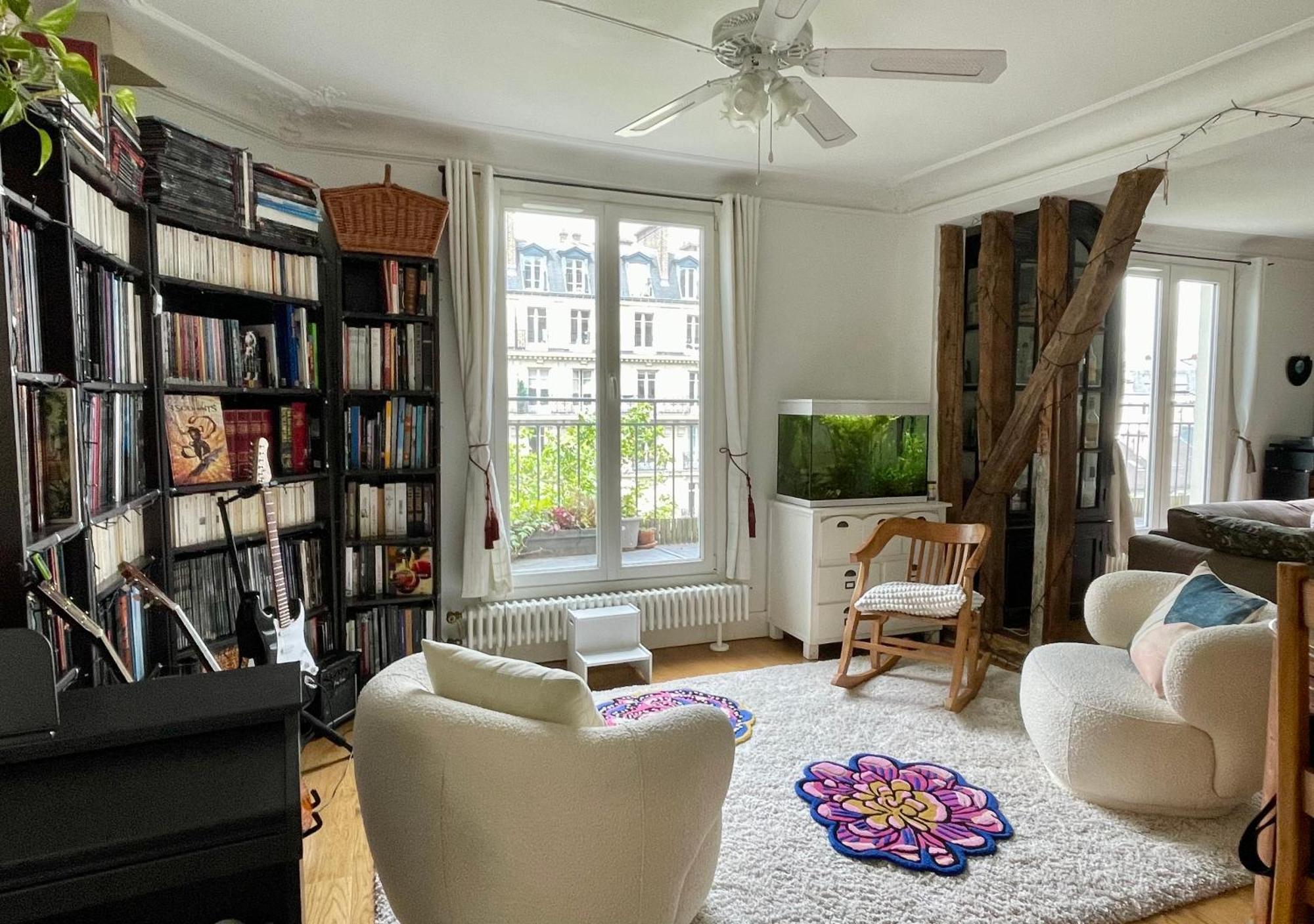 Grand Familial Parisien, Avec Balcon Et Parking Appartamento